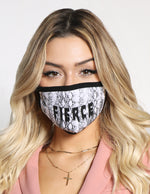 Load image into Gallery viewer, Animal Print Fierce Face Mask
