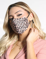 Load image into Gallery viewer, Cheetah Print Face Mask
