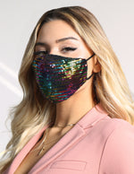 Load image into Gallery viewer, Sequins Face Mask
