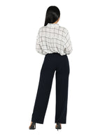 Load image into Gallery viewer, Knit Crepe High Rise Culotte Sailor Pant
