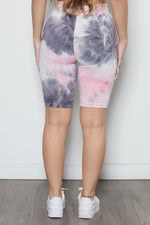 Load image into Gallery viewer, Yummy Tie Dye Jogger Bike Shorts
