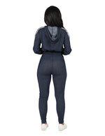 Load image into Gallery viewer, Active Denim Knit Hoodie and Jogger Set
