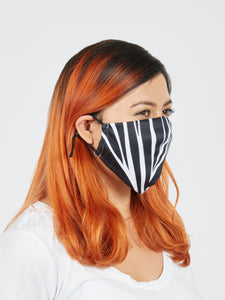 Zebra Face Mask