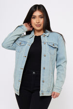 Load image into Gallery viewer, Dream Denim Oversized Jacket
