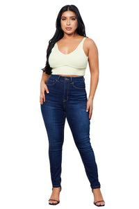 Ultra High Rise Curvy Skinny Basics 5 PKT