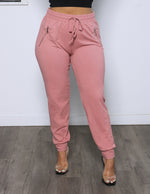 Load image into Gallery viewer, Zipper Details Jogger  boom Boom Jeans
